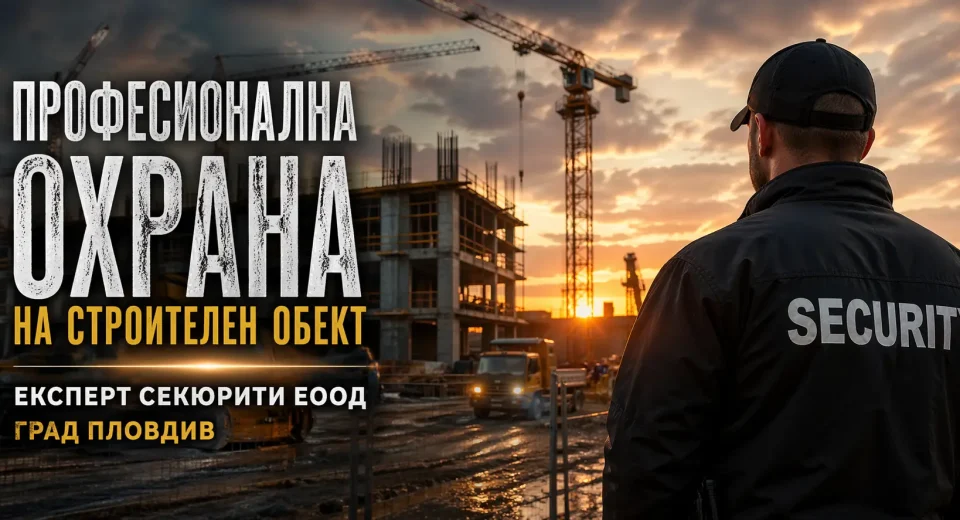 Професионална охрана на строеж | expertsecurity.bg